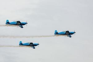 Shoreham by Sea, West Sussex, Reino Unido, 2011. Raf Blades Flying Team foto