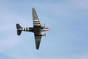 Eastbourne, East Sussex, Reino Unido, 2012. Dakota at Airbourne Show foto