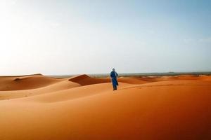 beduíno marroquino foto
