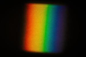 uma sobreposição de fundo de luz de arco-íris completa de prisma foto