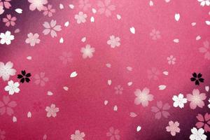 fundo rosa com pétalas de flores foto