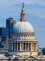 hdr st paul catedral em londres foto