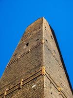 torre hdr asinelli em bolonha foto