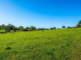 hdr vista de tanworth em arden foto