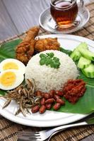 nasi lemak, cozinha malaia