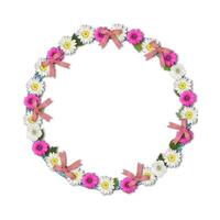 moldura floral, ilustração elegante com flores, folhas e galhos usados em vários convites, com espaço para colocar texto. foto