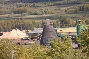 serraria ne de chetwynd, alberta foto