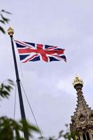 bandeira britânica, union jack, londres, reino unido foto