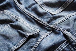 closeup de textura de jeans foto