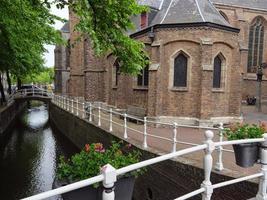 cidade de delft na holanda foto