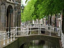 cidade de delft na holanda foto