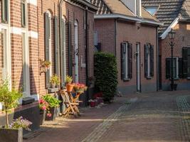 a cidade de bredevoort na holanda foto