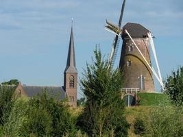 a cidade de bredevoort na holanda foto