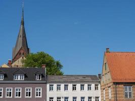 a cidade de Flensburg no mar Báltico foto