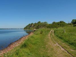 o mar Báltico perto de Flensburg na Alemanha foto