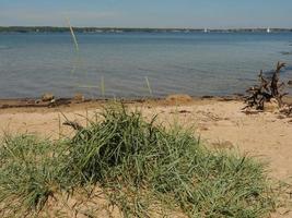 o mar Báltico perto de Flensburg na Alemanha foto