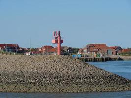 ilha de baltrum no mar do norte foto