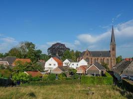 a cidade de bredevoort na holanda foto