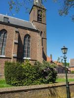 a pequena cidade de bredevoort na holanda foto