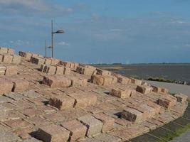 a ilha de baltrum no mar do norte foto