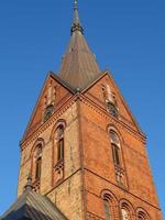 a cidade de Flensburg no mar Báltico foto