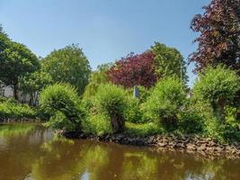 a cidade velha de friedrichstadt na alemanha foto