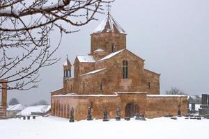 igreja de odzun na vila de odzun da armênia de lori. foto