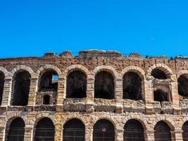 hdr verona arena anfiteatro romano foto
