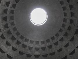 templo do panteão de todos os deuses roma itália foto