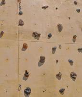 parede de escalada para esporte de escalada indoor foto
