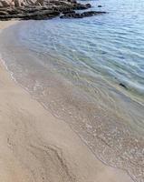 praia de vourvourou karidi em calcidica foto