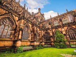 igreja catedral hdr chester foto