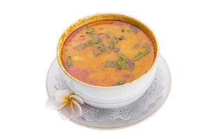 sopa tailandesa famosa thom inhame