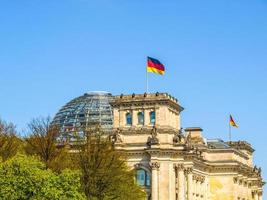 hdr reichstag em berlim foto