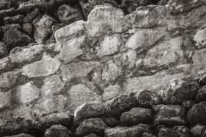 antigo maia local textura templo ruínas pirâmides artefatos muyil mexico. foto