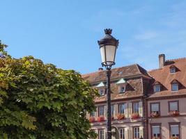 a cidade de wissembourg na frança foto