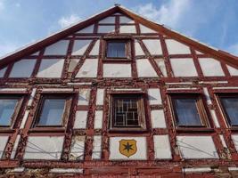 a pequena cidade de waldeck em hessen foto