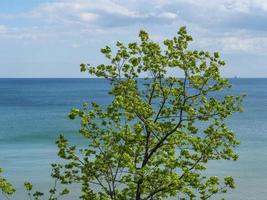 o mar báltico perto de gdansk na polônia foto