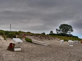 ahrenshoop no mar báltico na alemanha foto