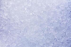 cubos de gelo como vista superior de fundo foto