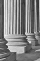 pilares colunas da lei e da ordem foto