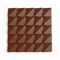 barra de chocolate estilo moderno ilustração 3d de baixo poli