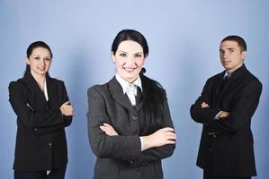 equipe de liderança e negócios foto