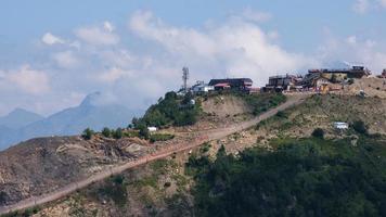 teleférico em krasnaya polyana sochi krasnodar krai rússia foto