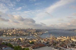 bela vista de Istambul foto