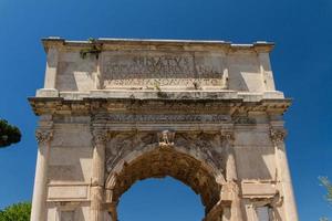 ruínas romanas em roma, fórum foto