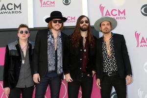 las vegas 2 de abril, mil cavalos no academy of country music awards 2017 na t mobile arena em 2 de abril de 2017 em las vegas, nv foto