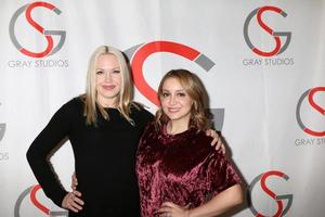 20 de janeiro de los angeles, adrienne frantz, shanelle workman gray no festival de cinema la sábado nos estúdios cinza em 20 de janeiro de 2018 no norte de hollywood, ca foto