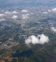 Vista aérea de Istambul foto