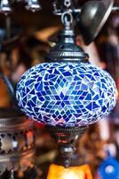 lâmpada lanterna árabe foto
